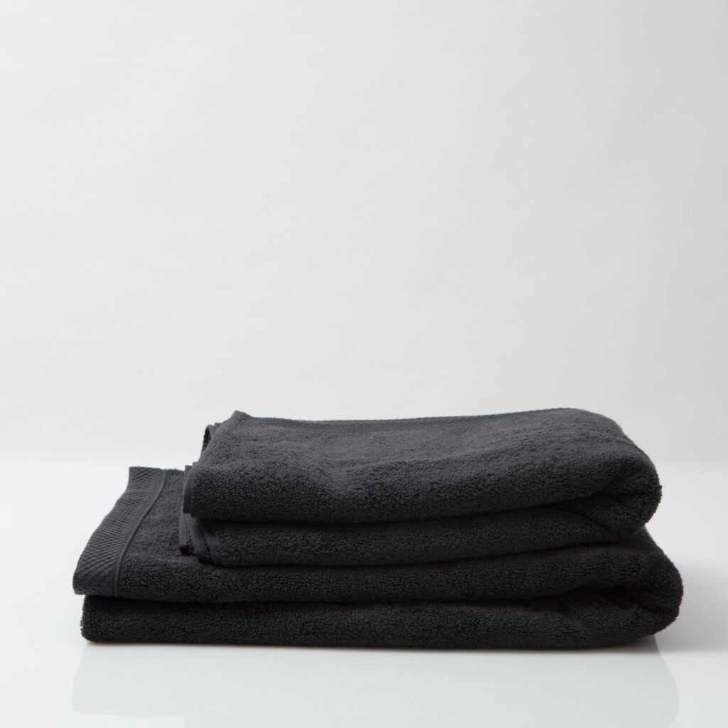 Luxury bath sheets anthracite 1