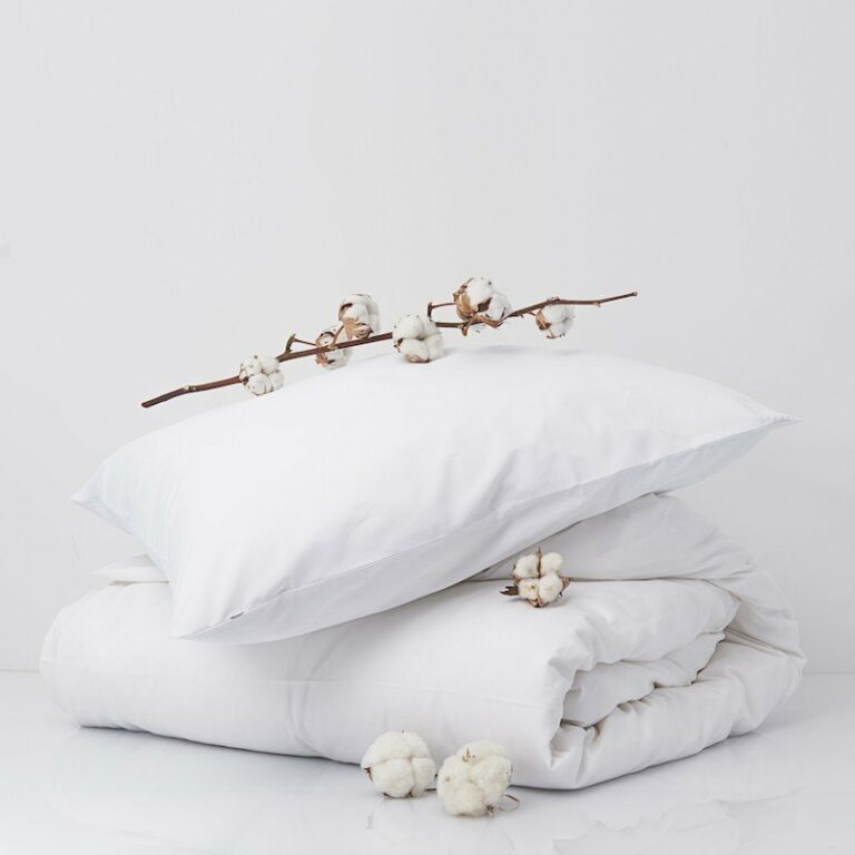 Cotton Percale Pillowcase Snow White 3