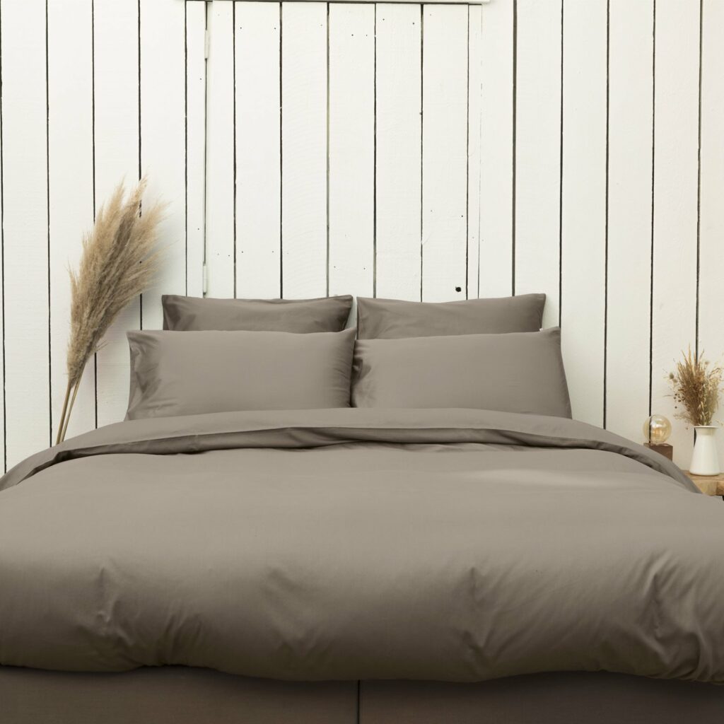 cotton sateen bedroom taupe 2