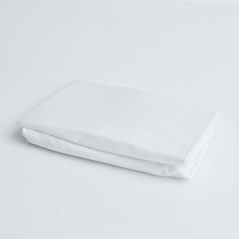 Cotton Sateen Fitted Sheet Snow White 16