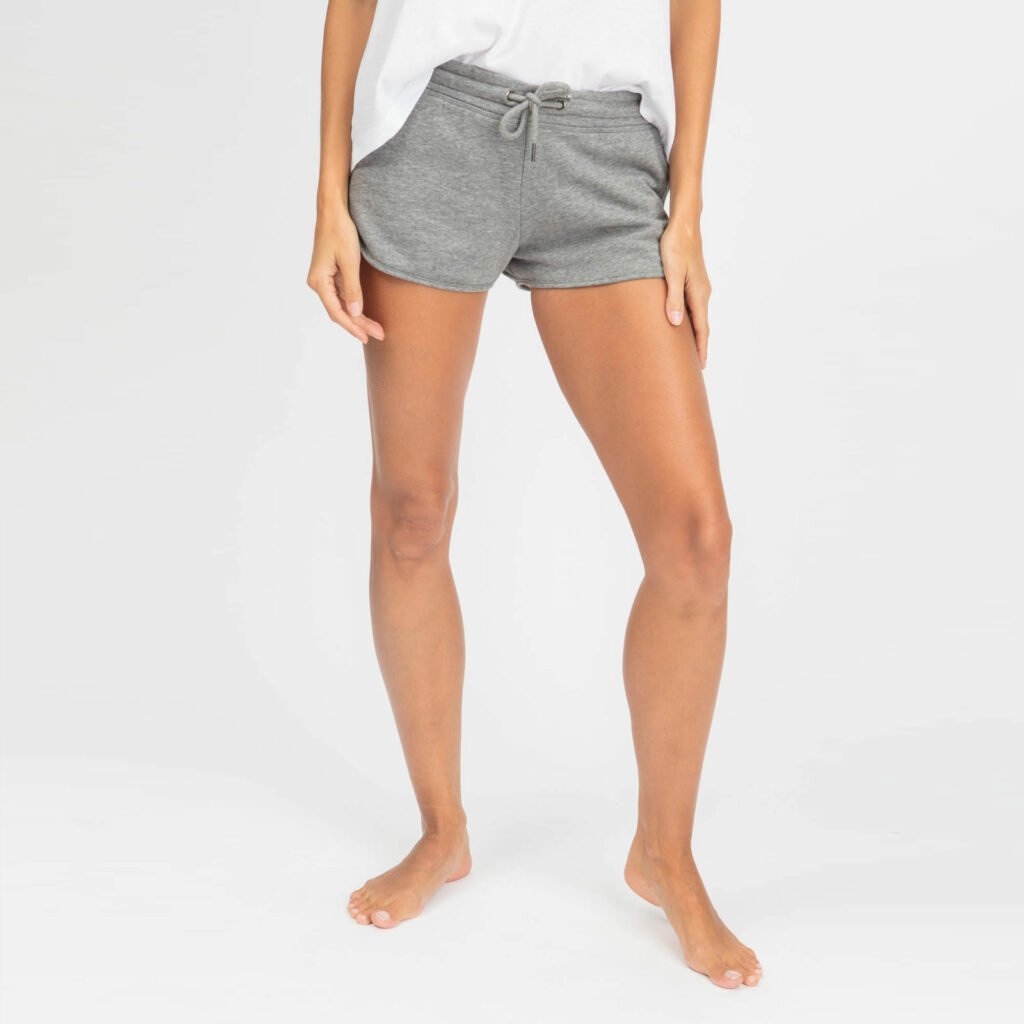 shorts women organic w shortss organic w shortss mid heather grey 5